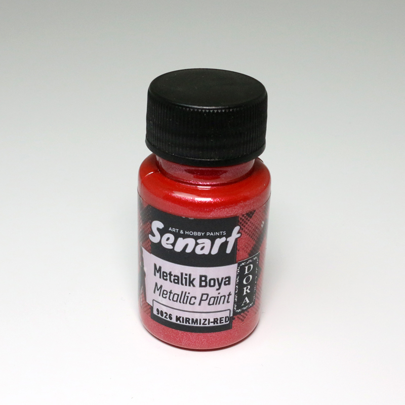 SENART DORA METALİK BOYA 9026 KIRMIZI 50ML