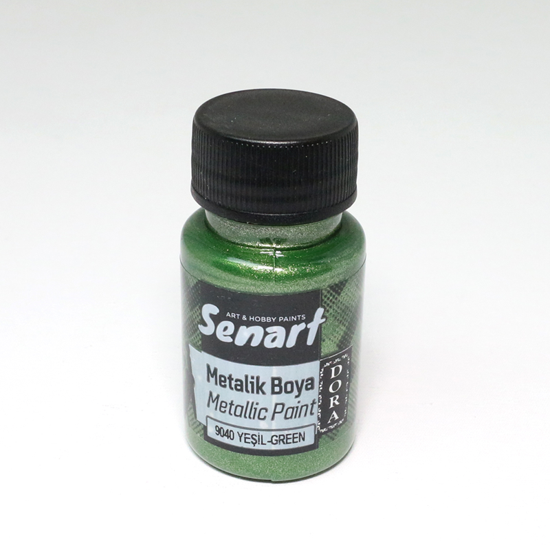 SENART DORA METALİK BOYA 9040 YEŞİL 50ML