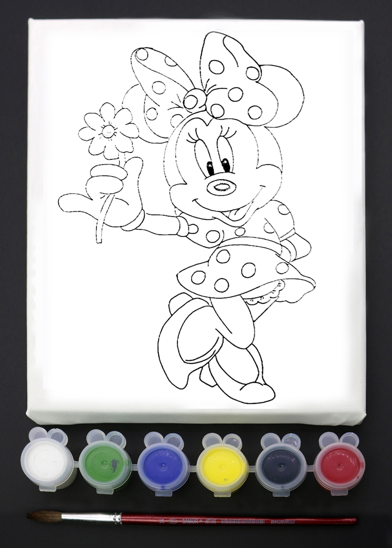 SENART DÜŞLE VE BOYA SETi DB-001  MİCKEY MOUSE