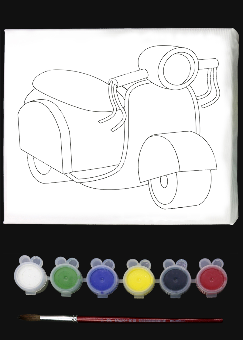 SENART DÜŞLE VE BOYA SETi DB-007 MOTOR