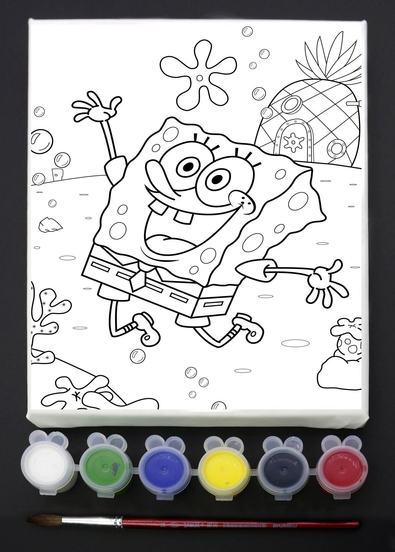 SENART DÜŞLE VE BOYA SETi DB-020 SÜNGER BOB