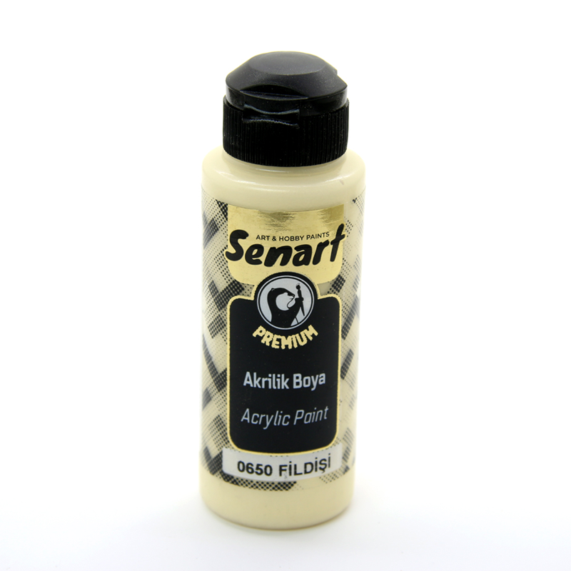 SENART PREMİUM AKRİLİK  0650-FİLDİŞİ 120ML
