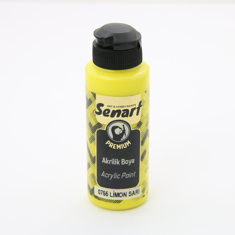SENART PREMİUM AKRİLİK  0755-LİMON SARI 120ML