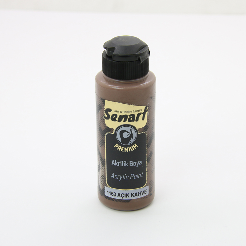 SENART PREMİUM AKRİLİK  1153-AÇIK KAHVE 120ML