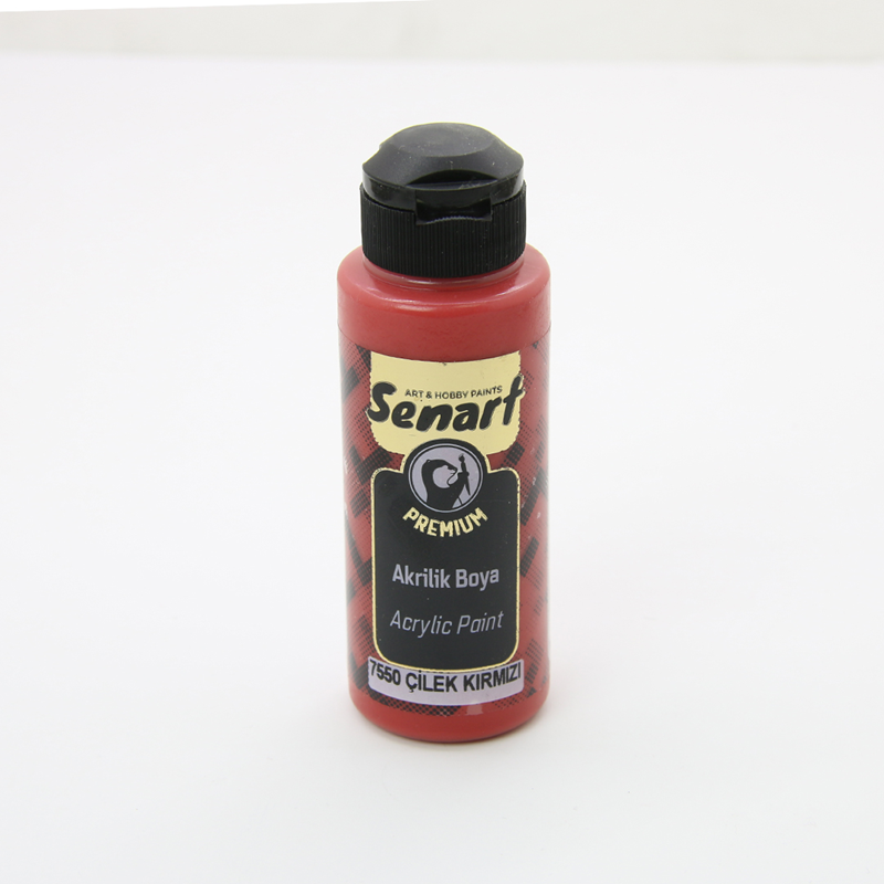 SENART PREMİUM AKRİLİK  7550 ÇİLEK KIRMIZI 120 ML
