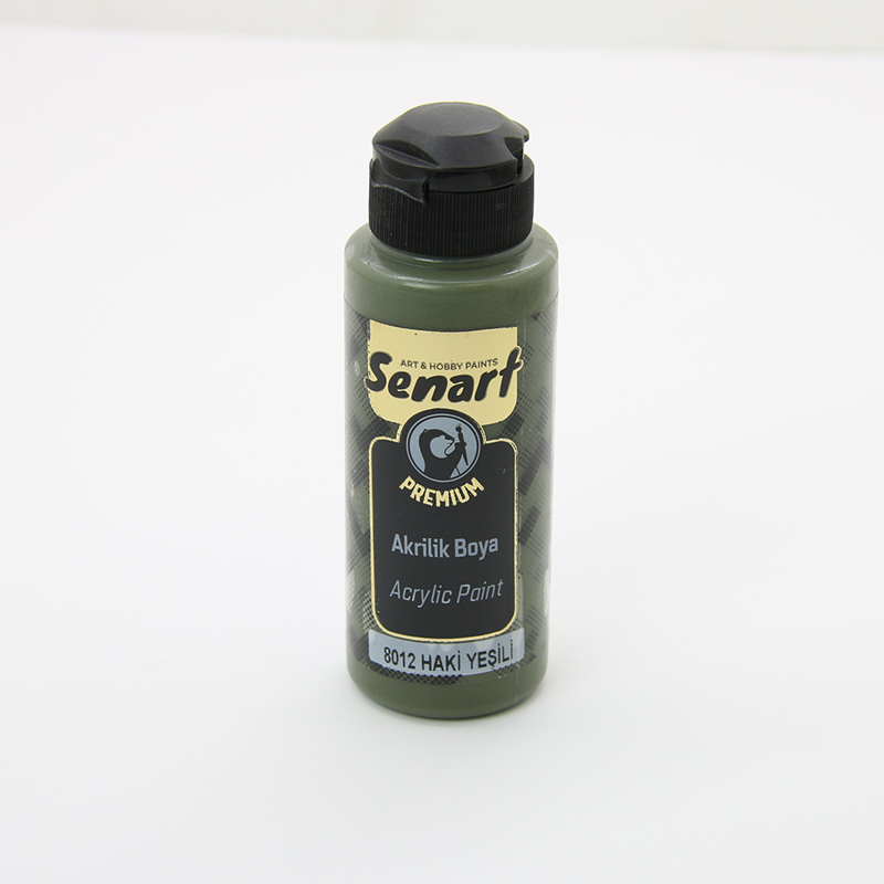 SENART PREMİUM AKRİLİK  8012-HAKİ YEŞİLİ 120ML