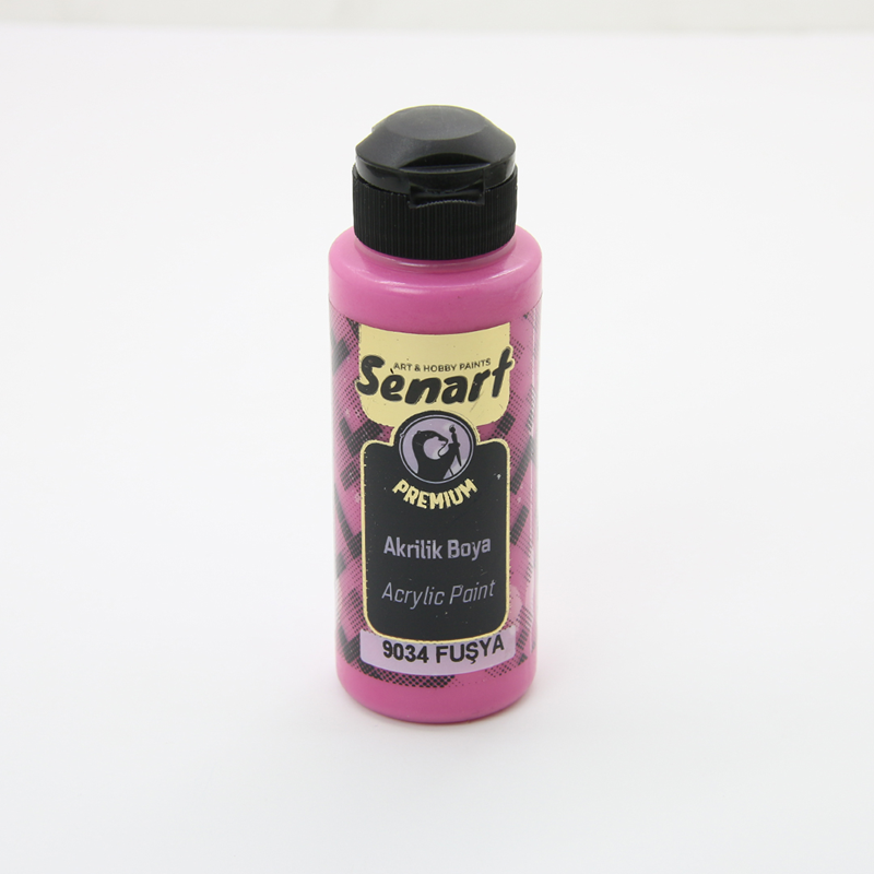 SENART PREMİUM AKRİLİK  9034-FUŞYA 120ML