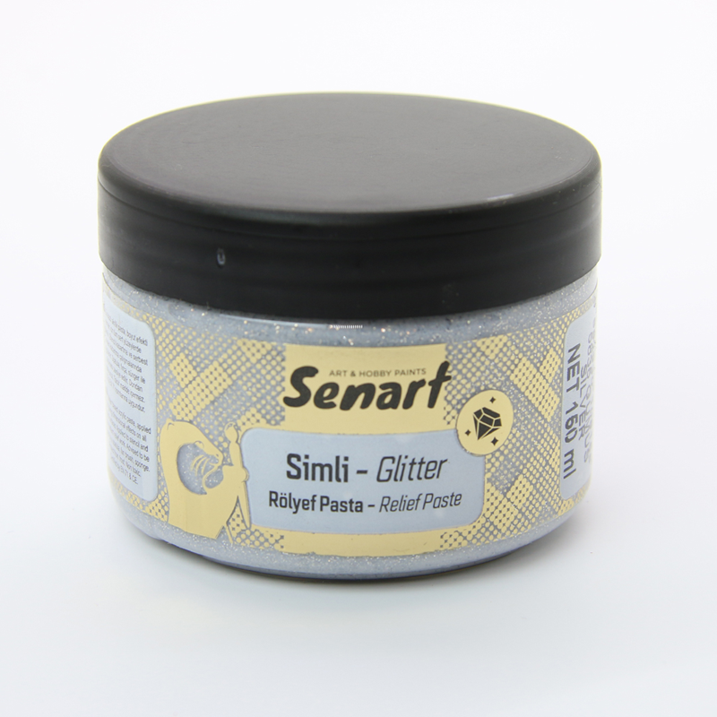 SENART SİMLİ RÖLYEF PASTA 5835 GÜMÜŞ 150ML