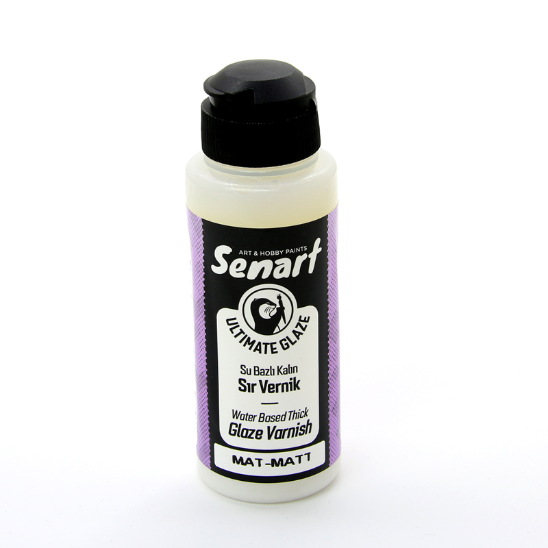 SENART ULTIMATE GLAZE VERNİK MAT 120 ML