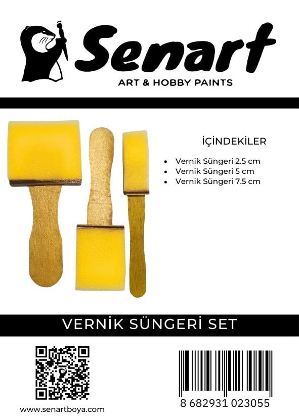 SENART VERNİK SÜNGERİ SET