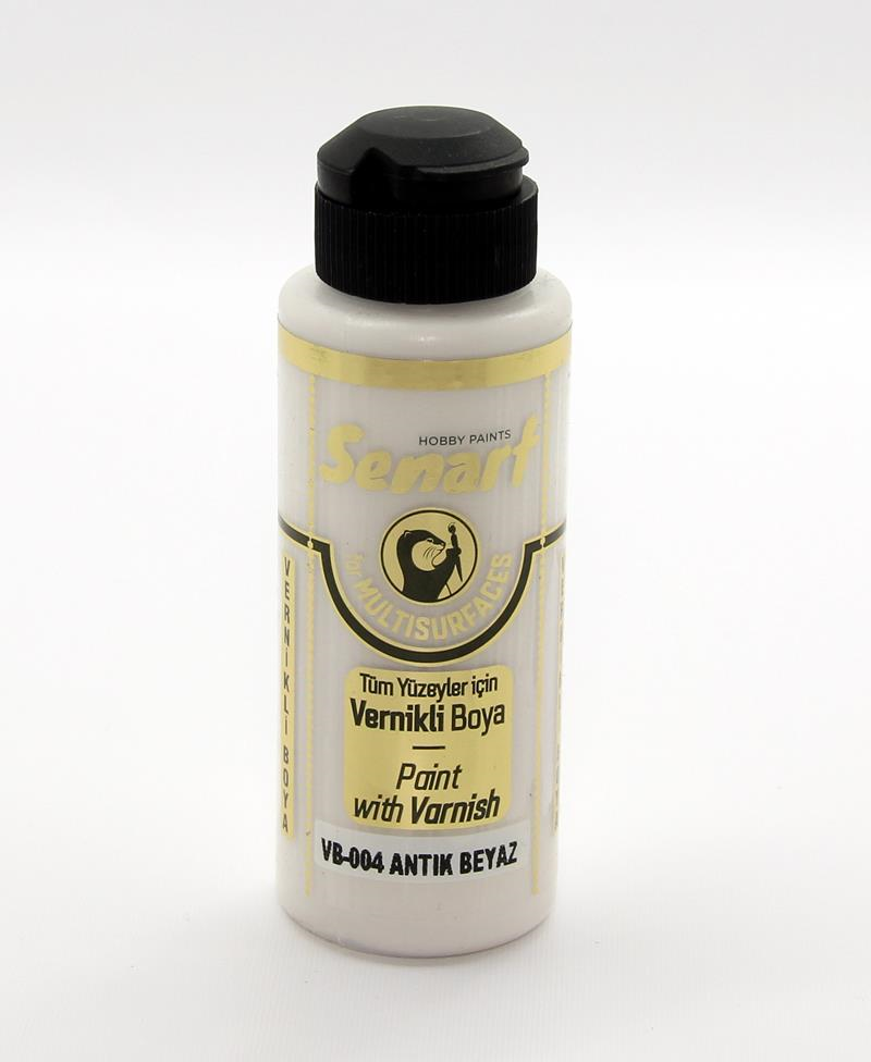 SENART VERNİKLİ BOYA VB-004 ANTİK BEYAZ 120 ML