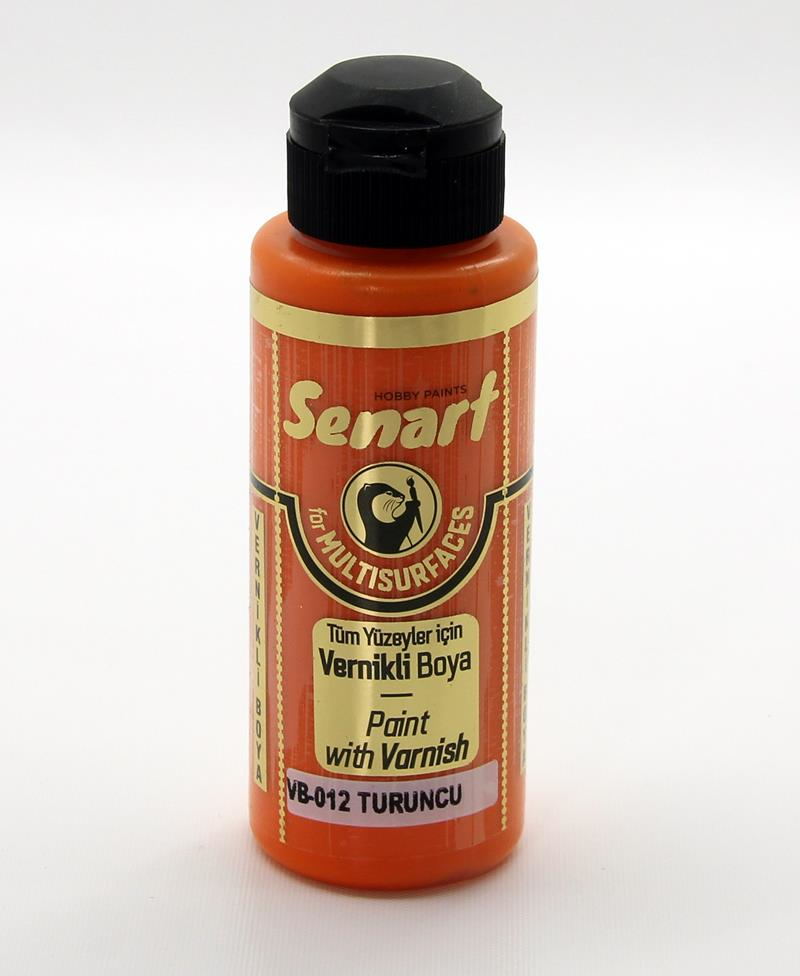 SENART VERNİKLİ BOYA VB-012 TURUNCU 120 ML