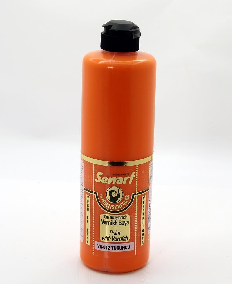 SENART VERNİKLİ BOYA VB-012 TURUNCU 500 ML