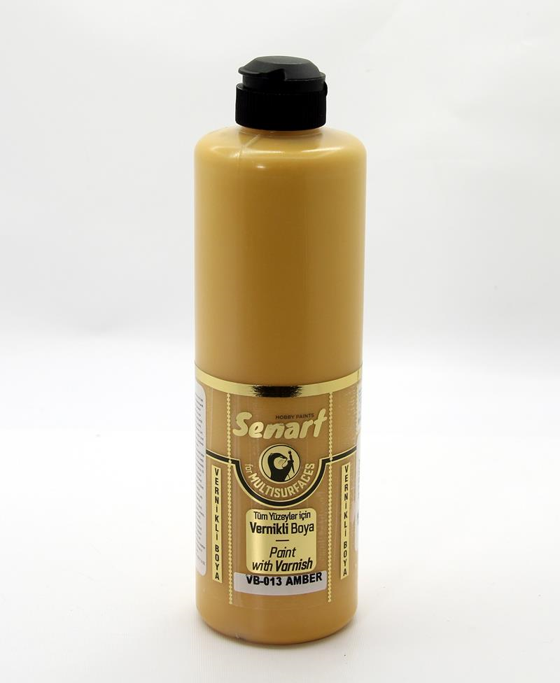 SENART VERNİKLİ BOYA VB-013 AMBER 500 ML