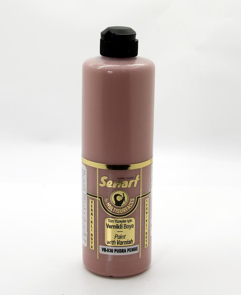 SENART VERNİKLİ BOYA VB-030 PUDRA PEMBE 500 ML