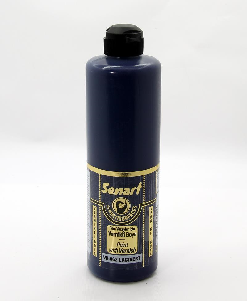 SENART VERNİKLİ BOYA VB-062 LACİVERT 500 ML