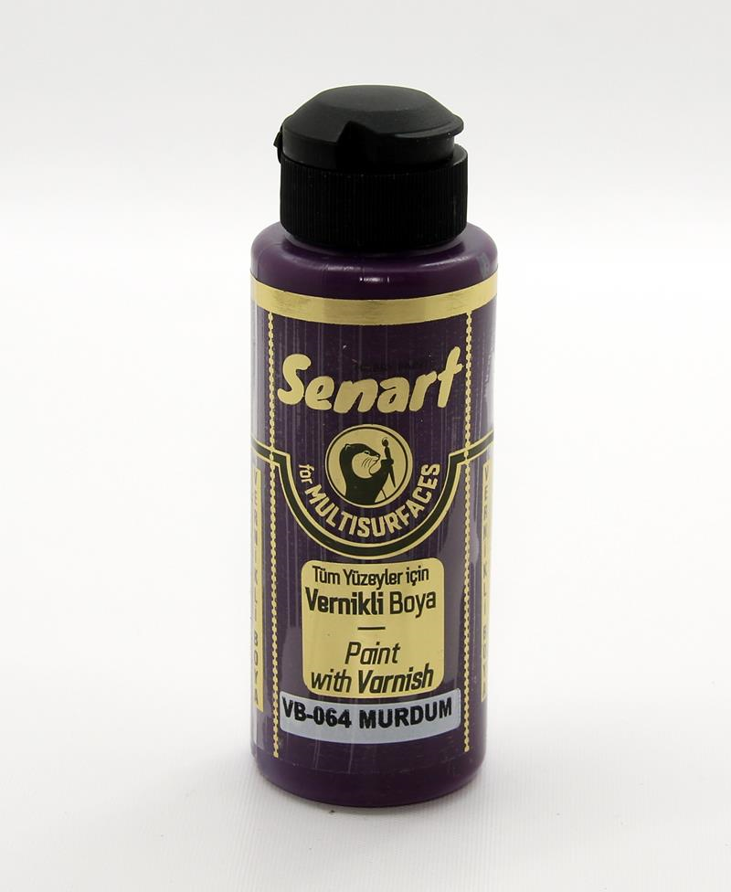 SENART VERNİKLİ BOYA VB-064 MÜRDÜM 120 ML