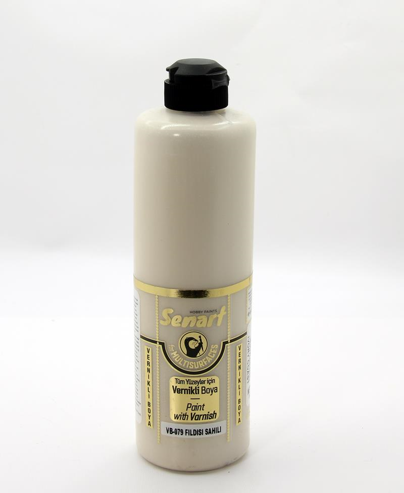 SENART VERNİKLİ BOYA VB-079 FİLDİŞİ SAHİLİ 500 ML