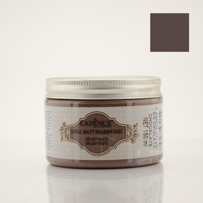 SHABBY CHIC RÖLYEF PASTA SR-05 ÇİKOLATA 150ML
