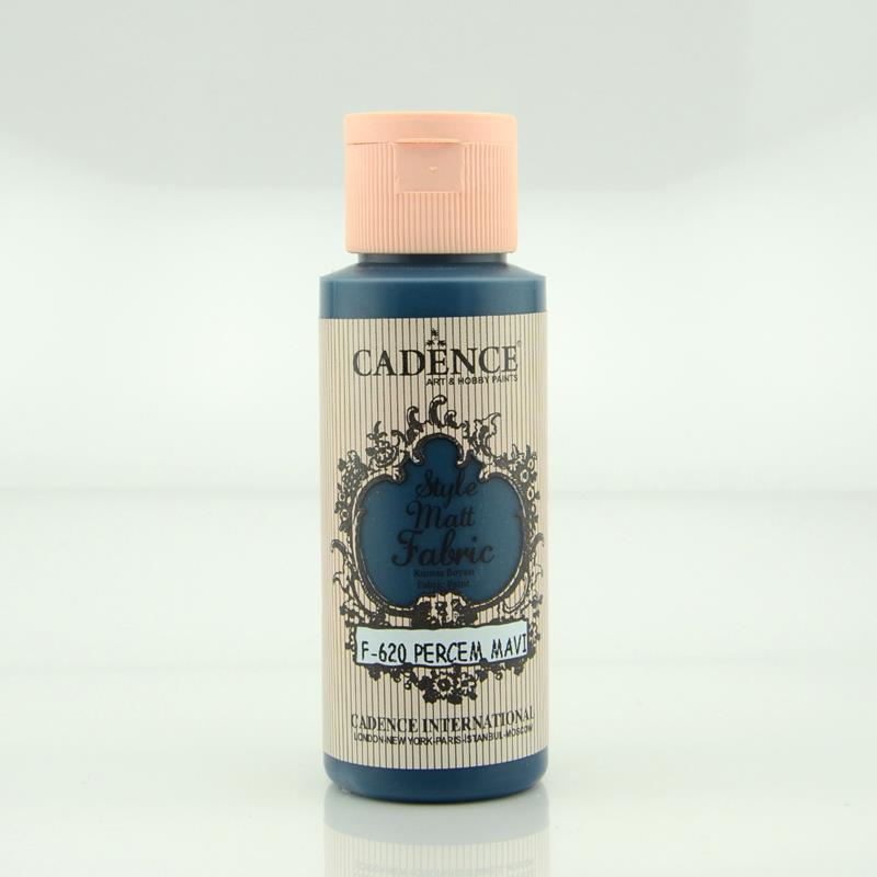 STYLE MATT KUMAŞ BOYA F-620 PERÇEM MAVİ 59ML