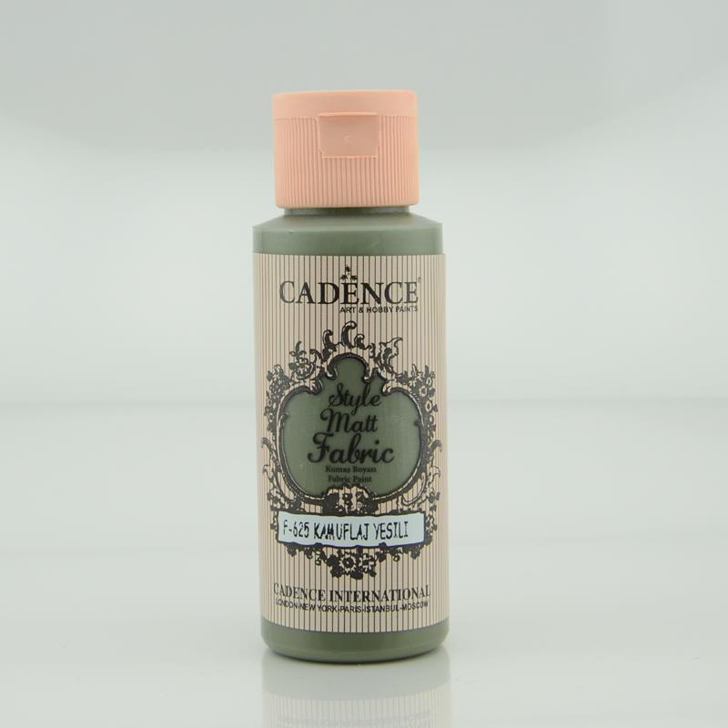 STYLE MATT KUMAŞ BOYA F-625 KAMUFLAJ YEŞİLİ 59ML