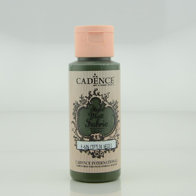 STYLE MATT KUMAŞ BOYA F-626 ÇİTFLİK YEŞİLİ 59ML