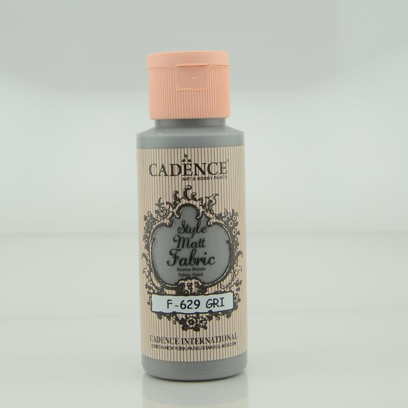 STYLE MATT KUMAŞ BOYA F-629 GRİ 59ML