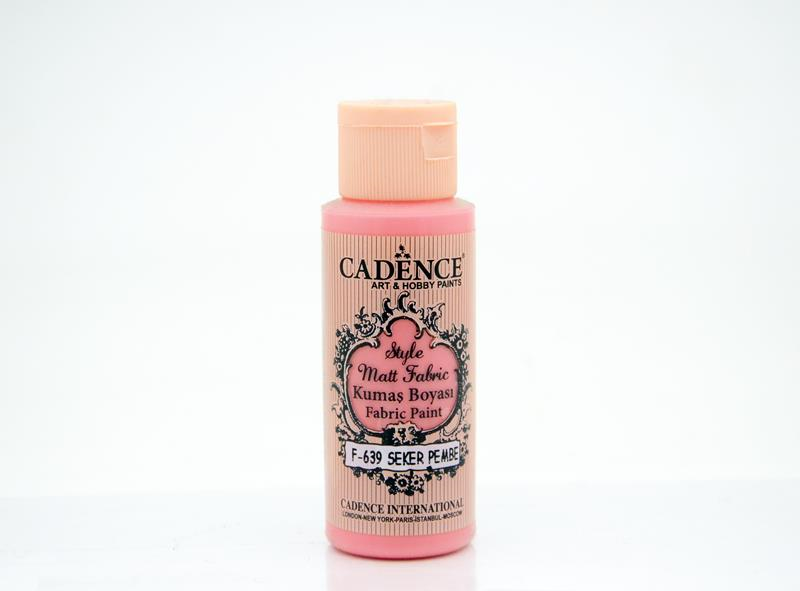 STYLE MATT KUMAŞ BOYA F-639 ŞEKER PEMBE 59ML