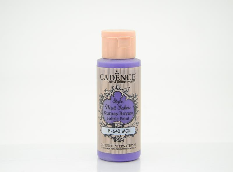 STYLE MATT KUMAŞ BOYA F-640 MOR 59ML
