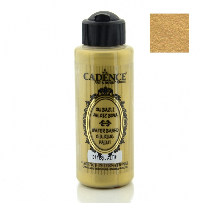 SUBAZLI YALDIZ BOYA 101 YEŞİL ALTIN 120ML