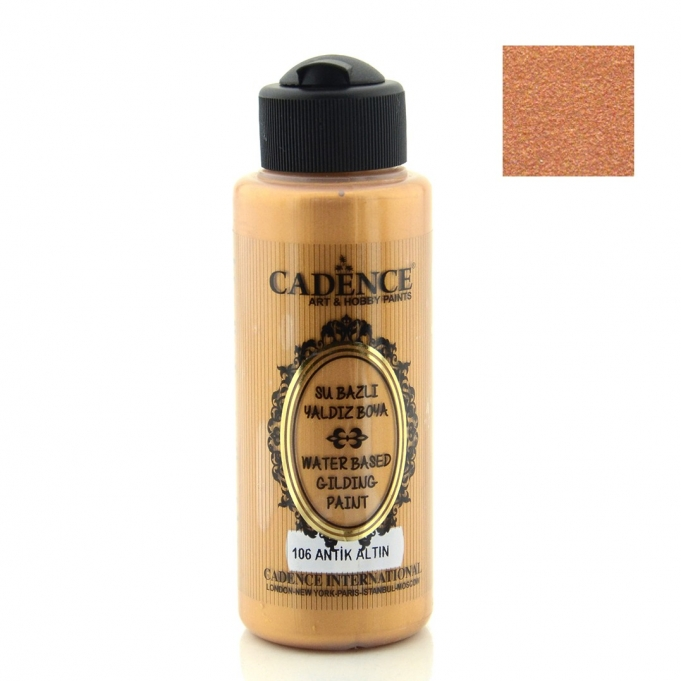 SUBAZLI YALDIZ BOYA 106 ANTİK ALTIN 120ML