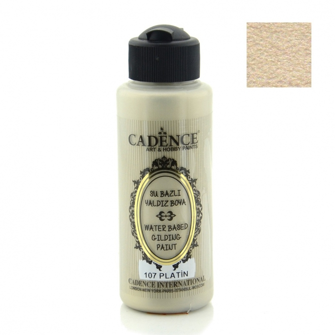 SUBAZLI YALDIZ BOYA 107 PLATİN 120ML
