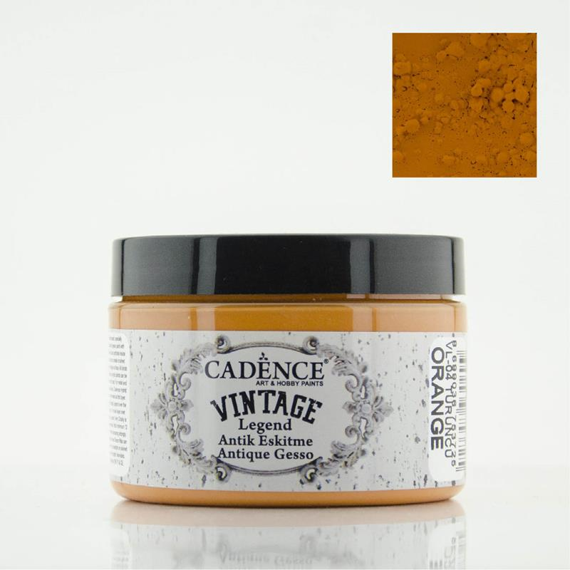 VINTAGE LEGEND ANTİK ESKİTME VL-04 TURUNCU 150ML