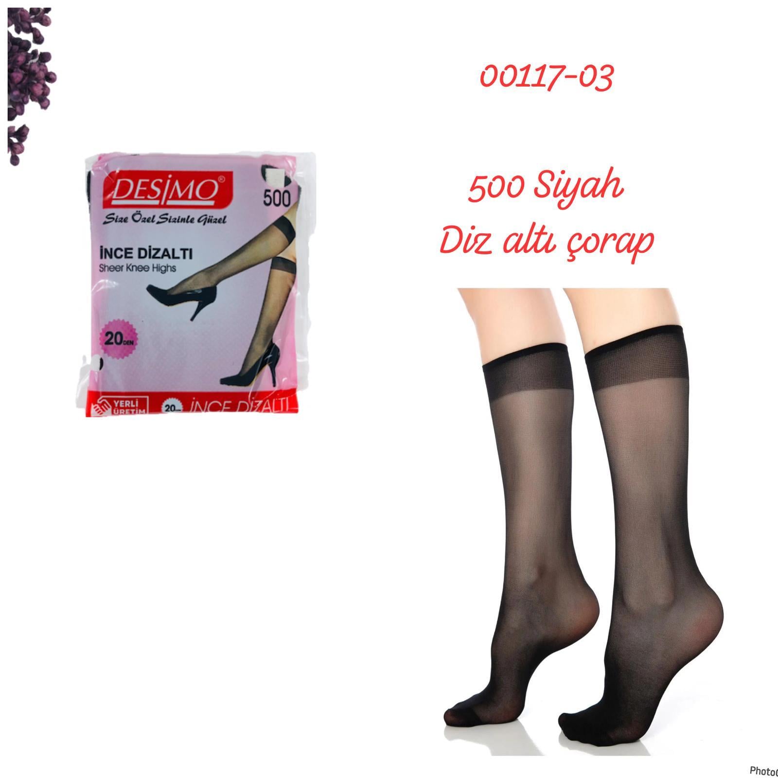 00117 Diz Altı  Çorap