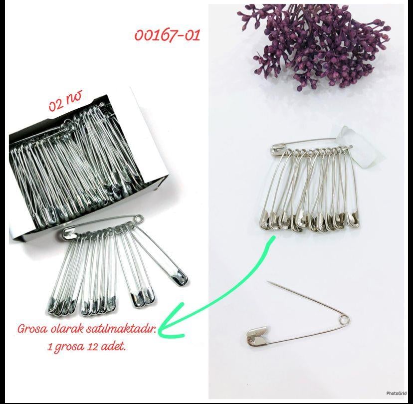 00167 Çengelli İğne No:2