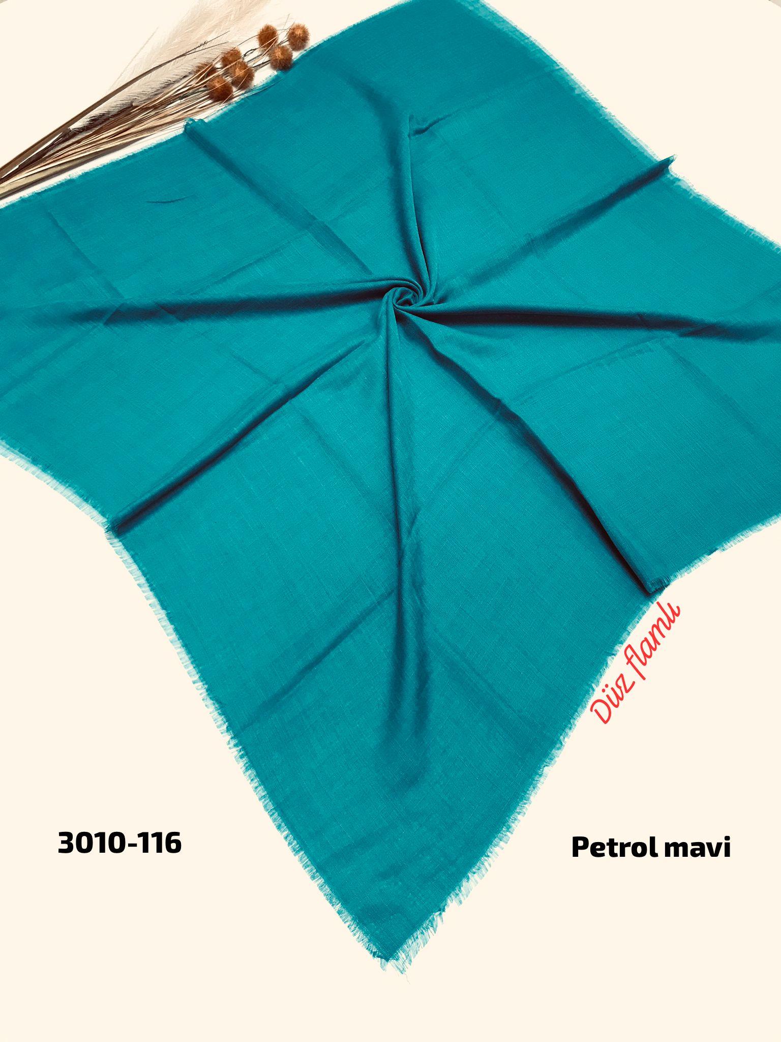 3010 Düz Flamlı Eşarp