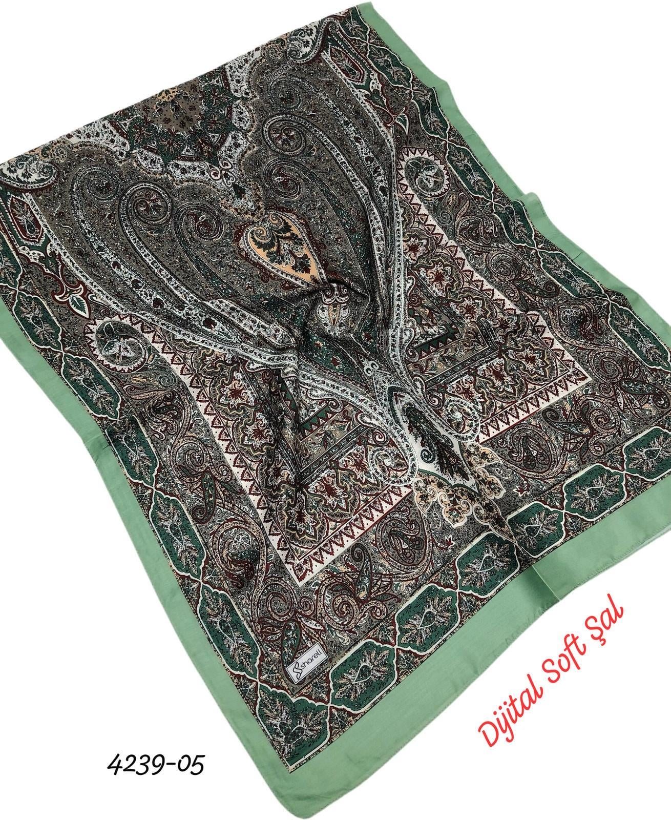 4239 Dijital Soft Şal