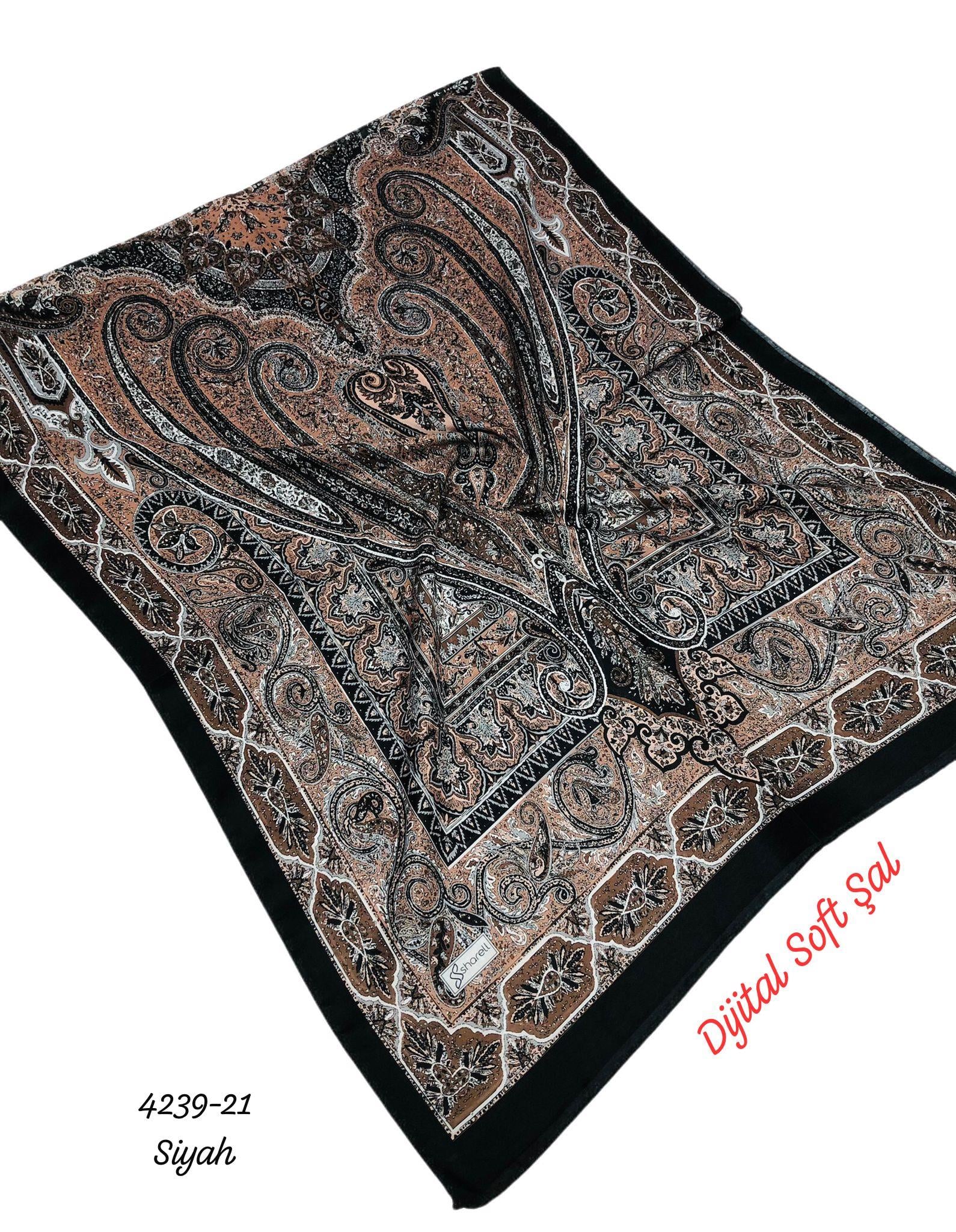 4239 Dijital Soft Şal