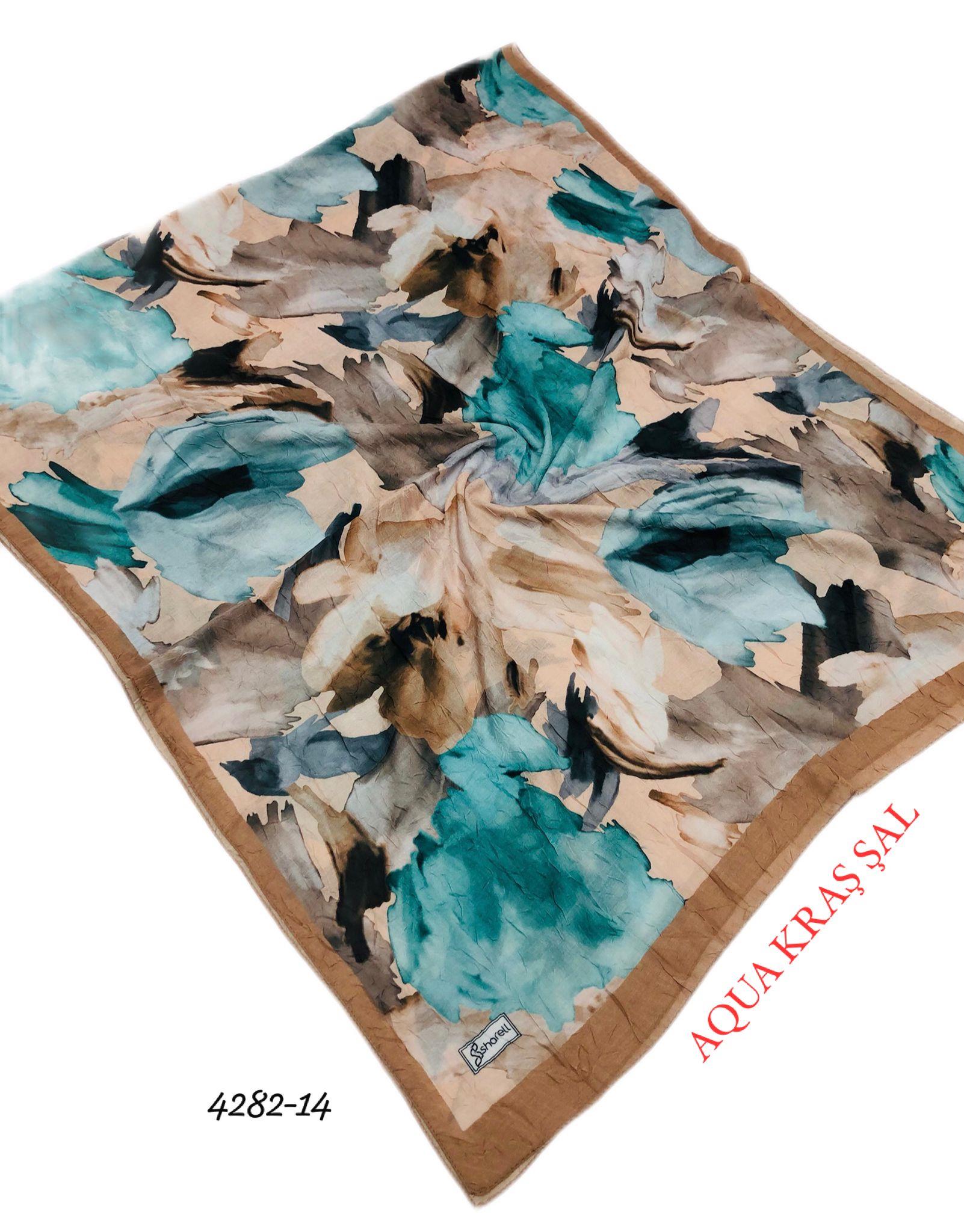 4282 Aqua Kraş Şal