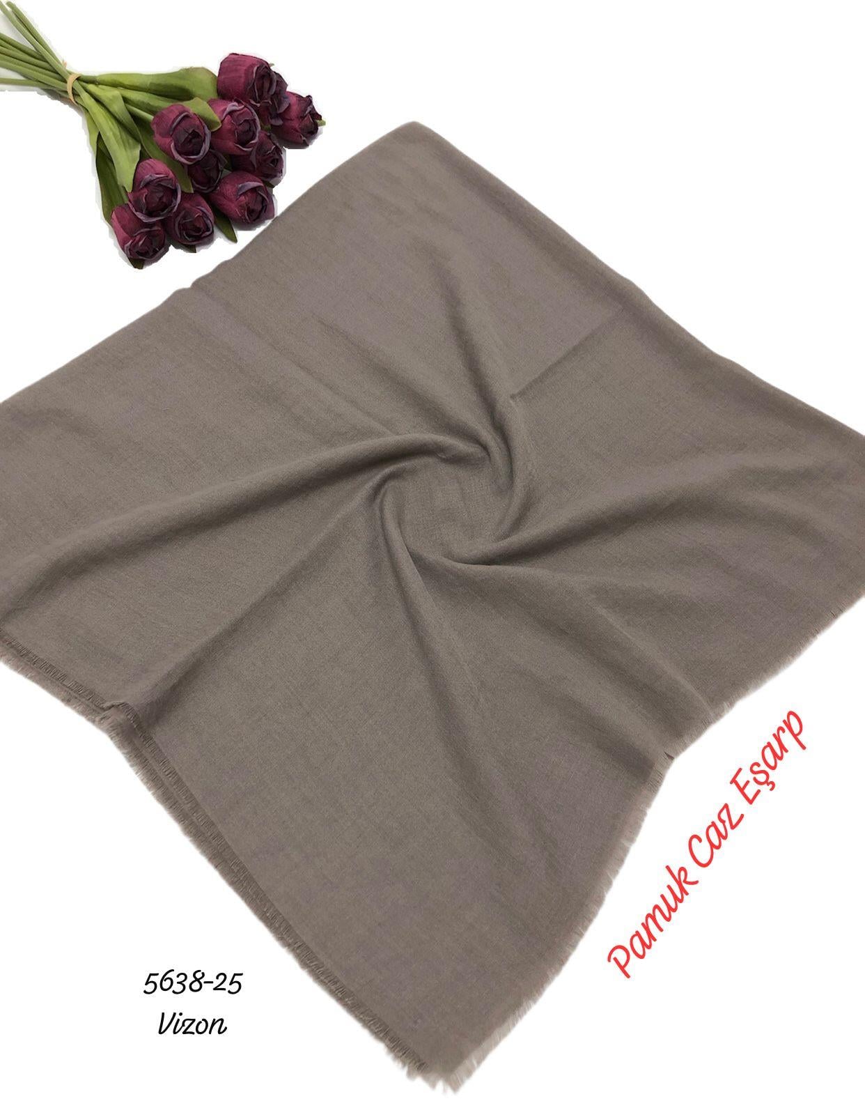 5638 Pamuk Caz Eşarp