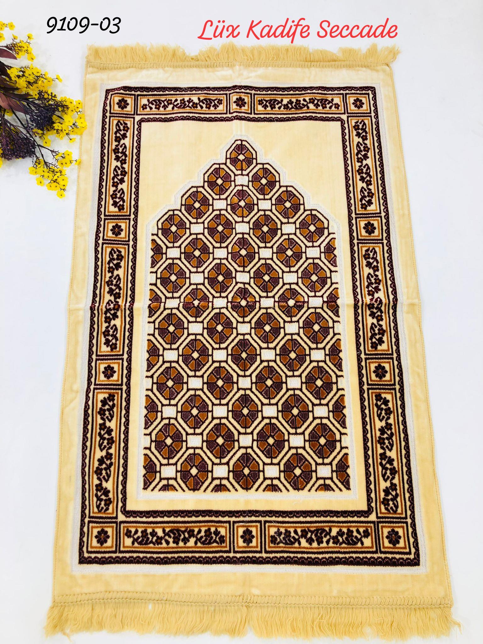 9109 Lüx Kadife Seccade