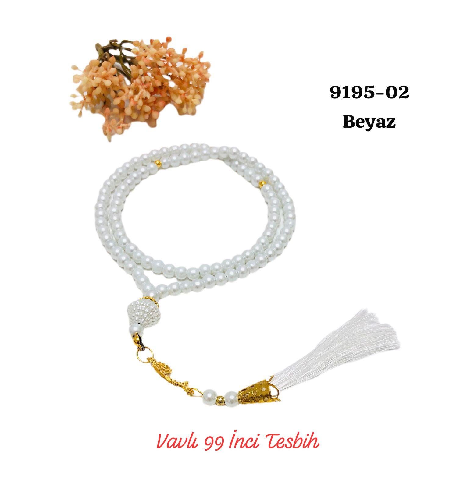 9195 Vavlı 99 İnci Tesbih