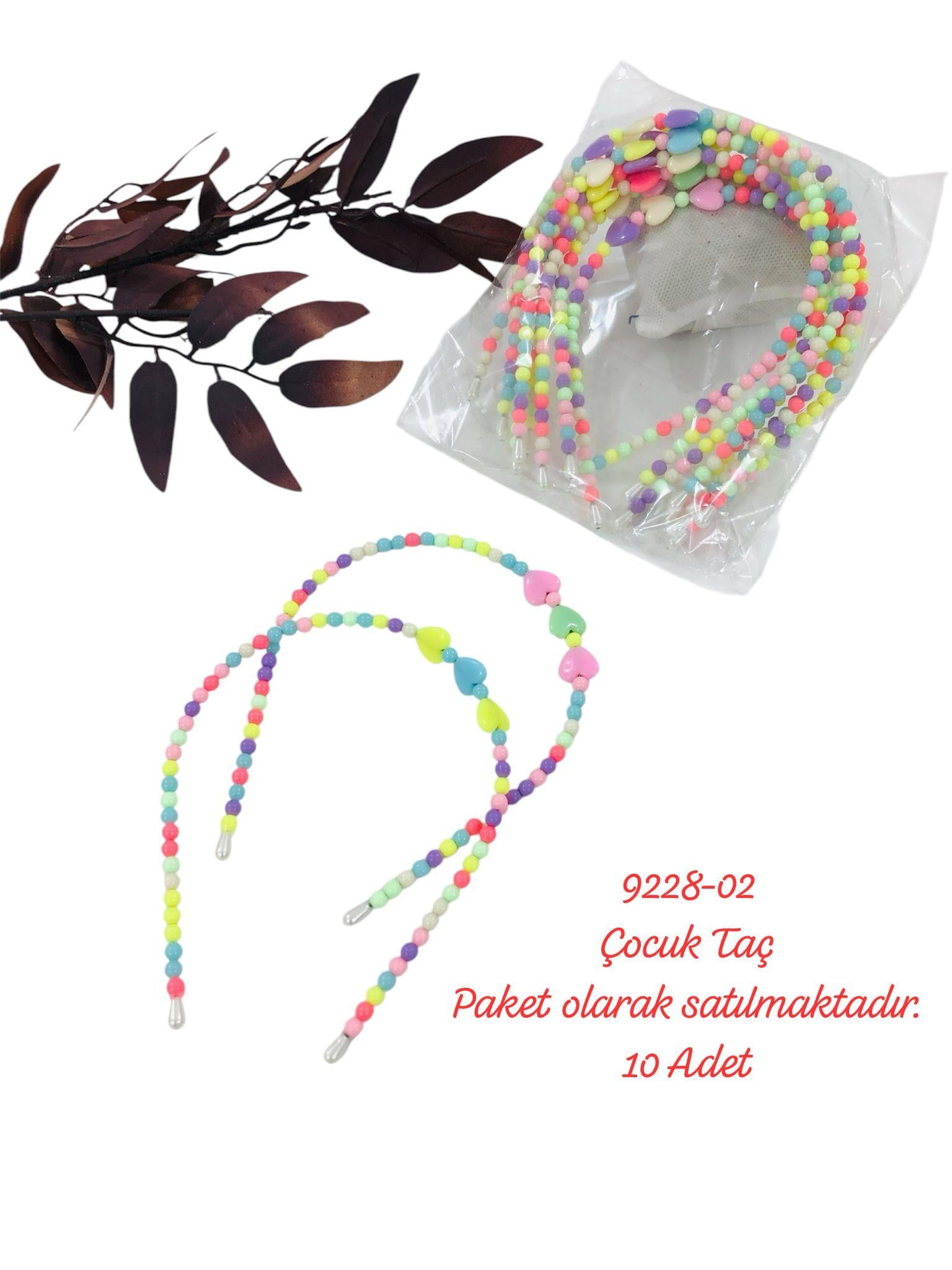 9228 Çocuk Taç (10'lu Paket)