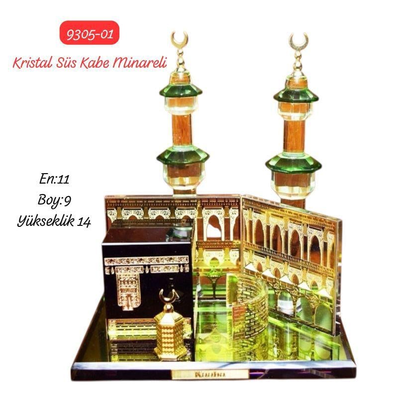 9305 Kristal Süs Kabe Minareli