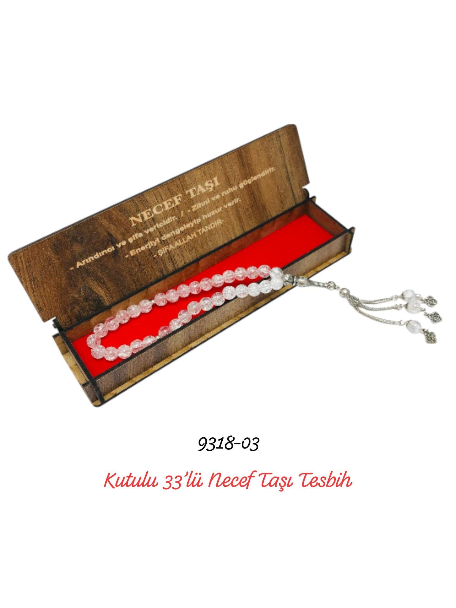 9318 Kutulu Lüks 33'lü Tesbih