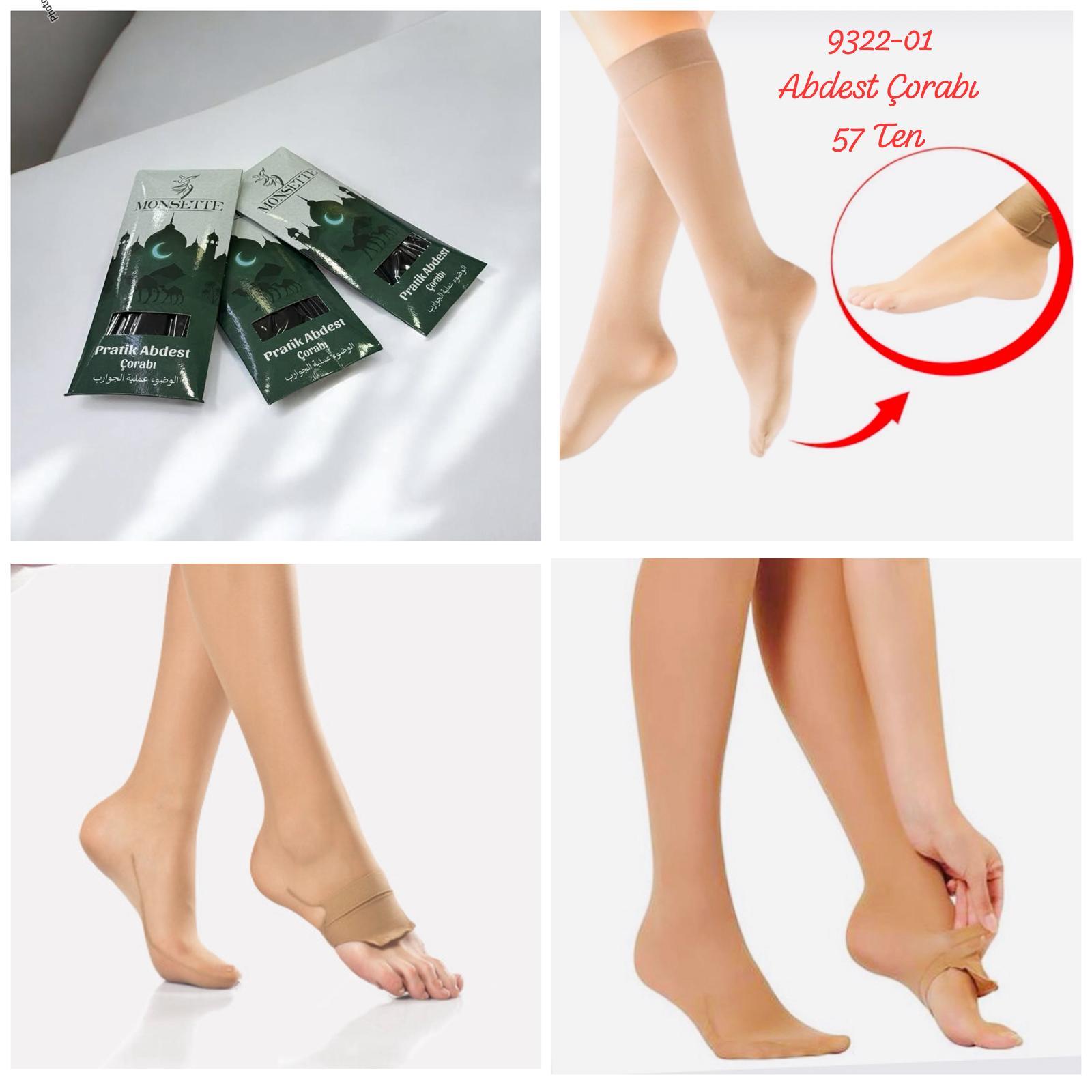 9322 Abdest Çorabı