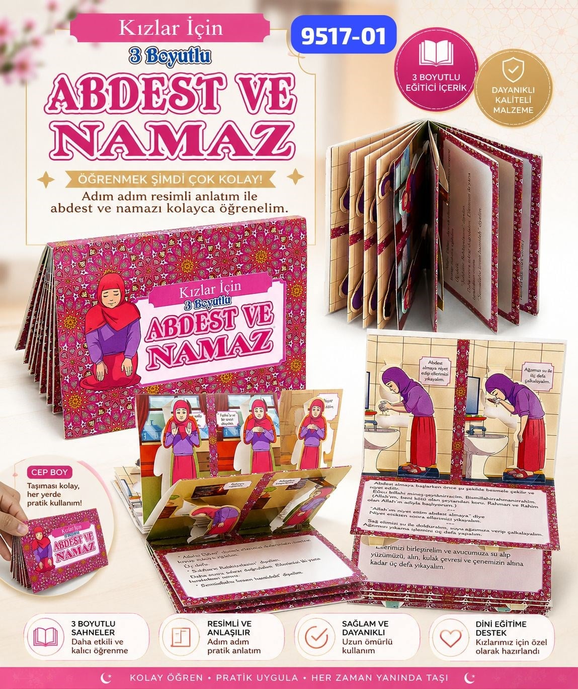 Abdest Ve Namaz Öğretici Kitap