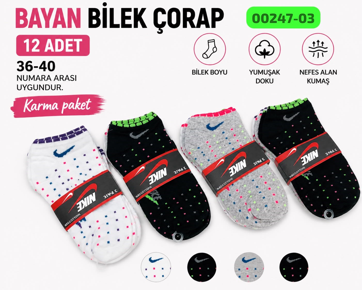Bayan Bilek Çorap