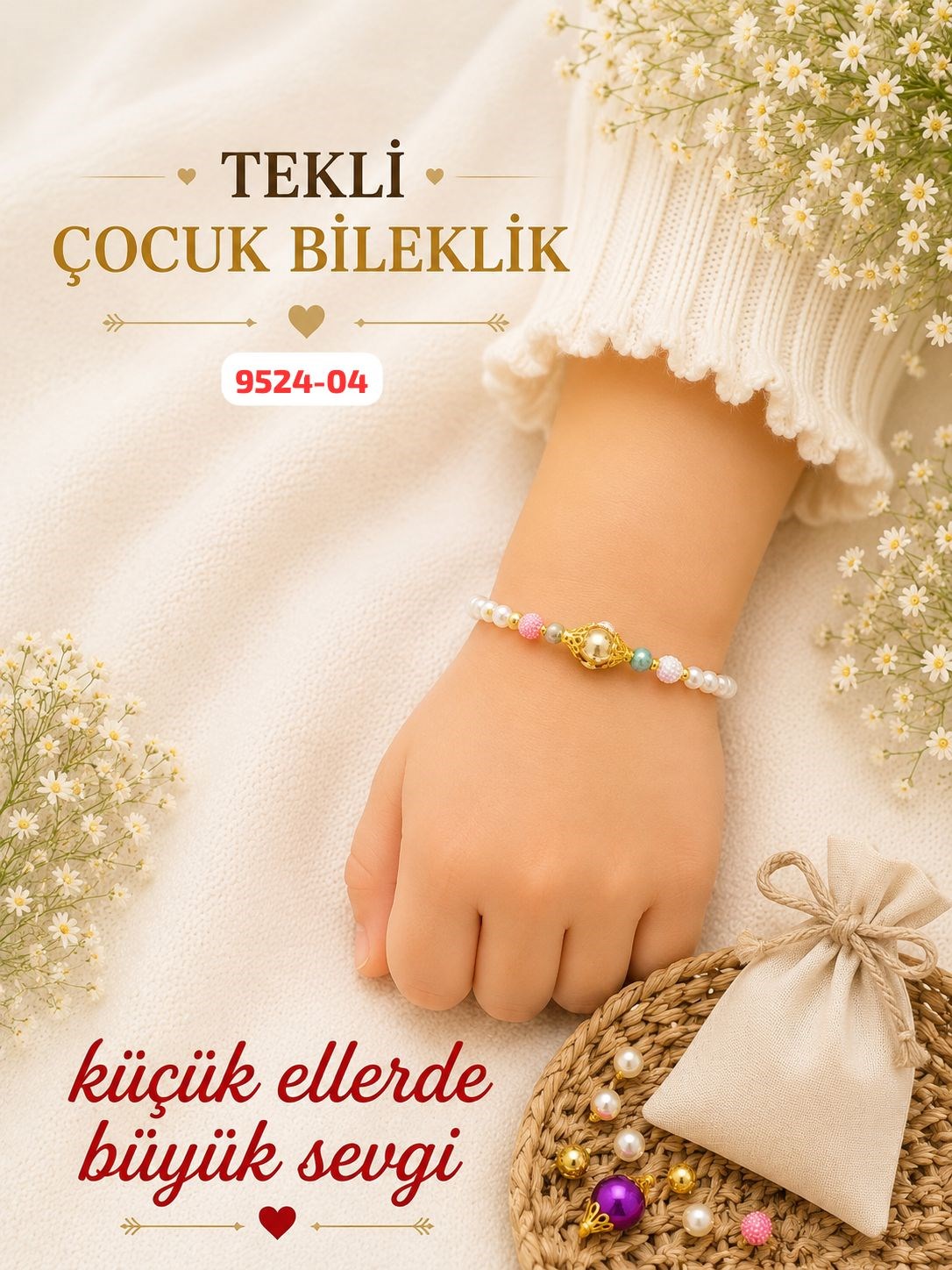 Çocuk Bileklik Dağıtmalık Uygun
