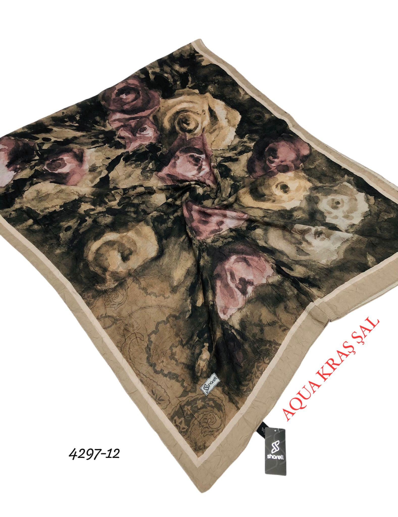 Desenli Bambu Kraş Şal